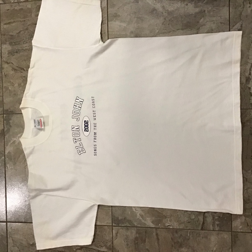 Elton John 2002 Erfurt Charity Concert T-Shirt